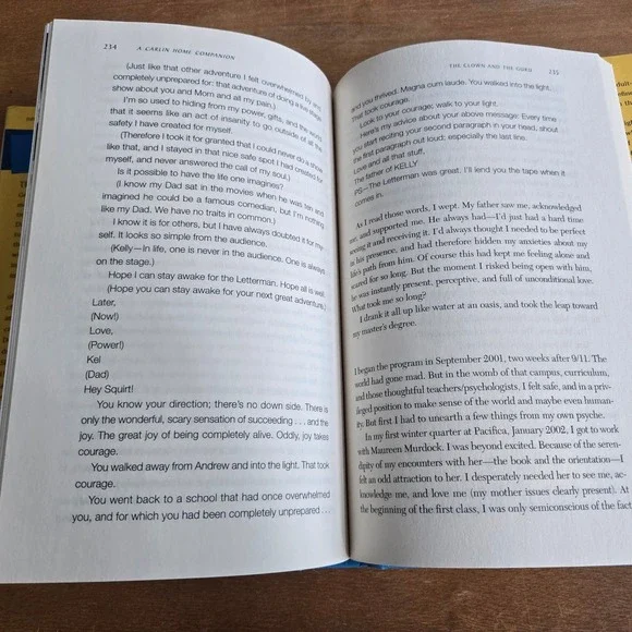 Kelly Carlin Signed Book A Carlin Home Companion Hardcover First Edition - Picture 8 of 10